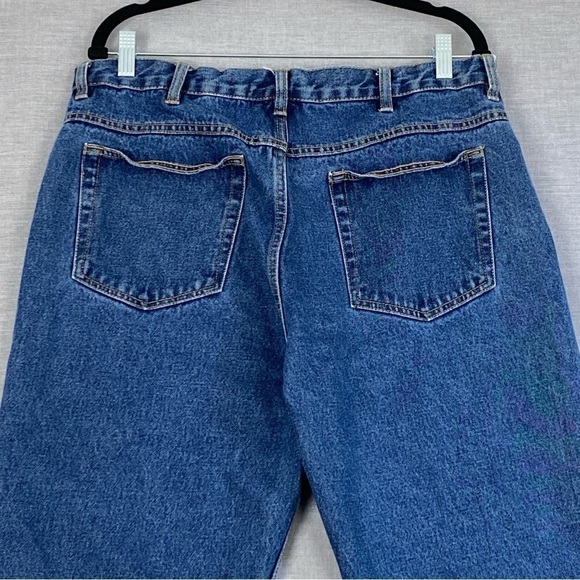 Penmans Dad Jeans Mens 36W 32L 100% Cotton Straight Leg High Rise Jeans - Picture 6 of 10